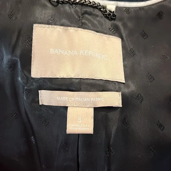 Banana Republic Dark Blue winter coat Size SM - Picture 6 of 6